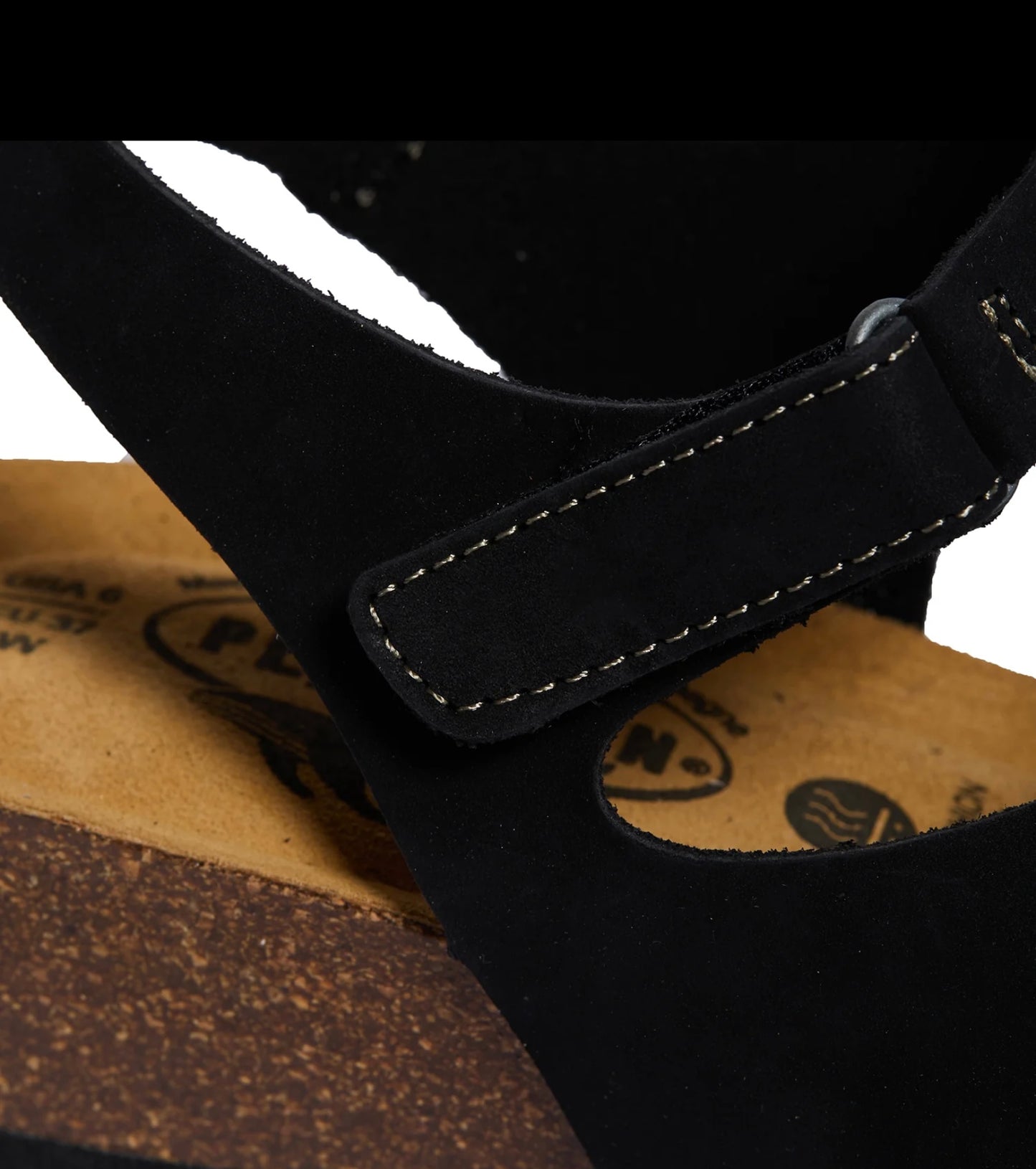 Ankle Strap/Cork Bottom Velcro Closure