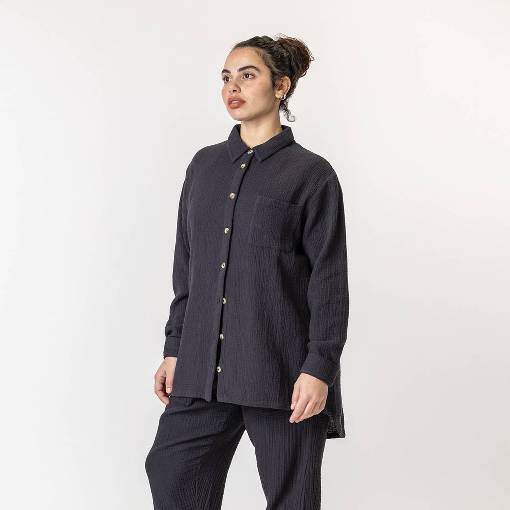 100% Organic Cotton - Button Down Shirt