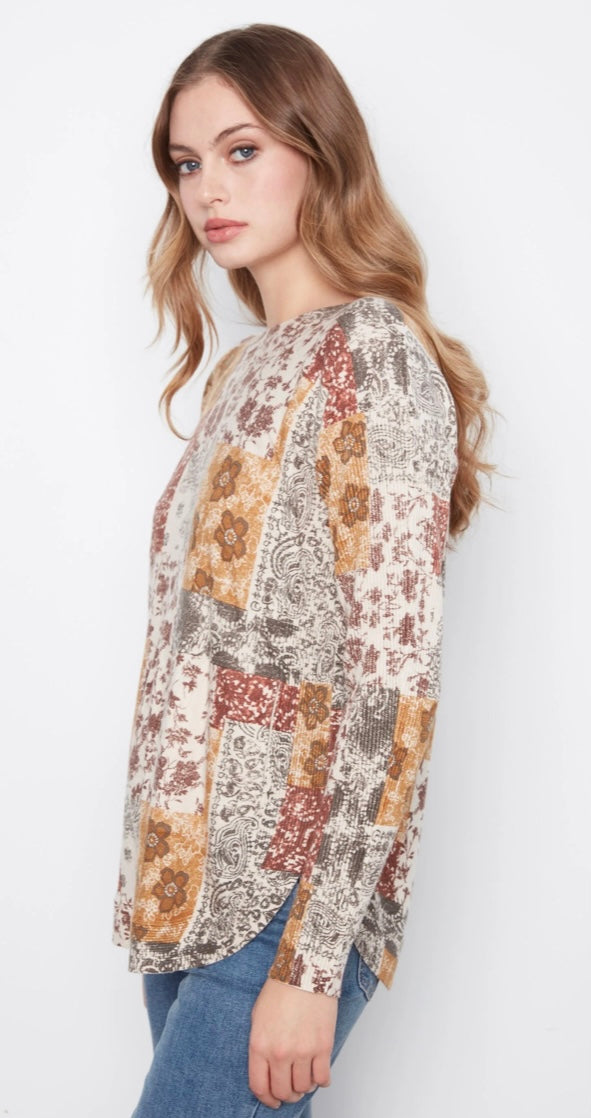 L/S Drop Shoulder Sweater
