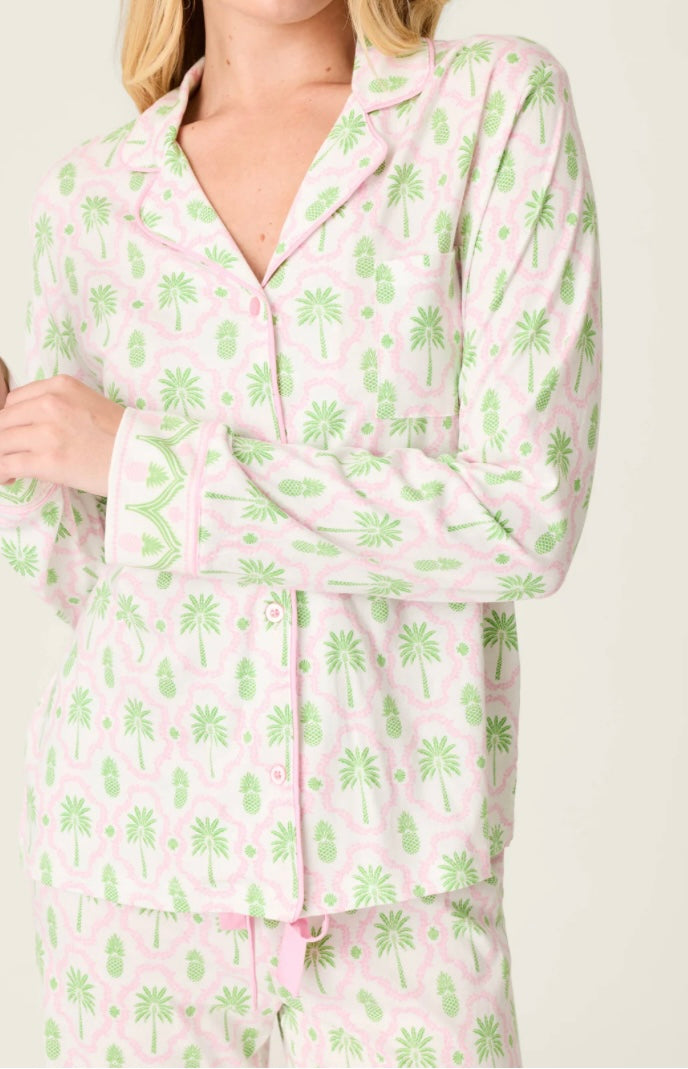 L/S Palm Tree Top