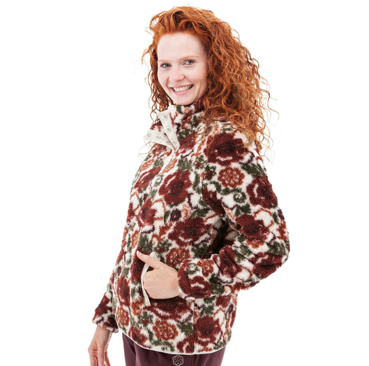 Equinox Print Fleece Top