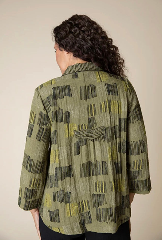 Express Lines Pleat Back Jacket