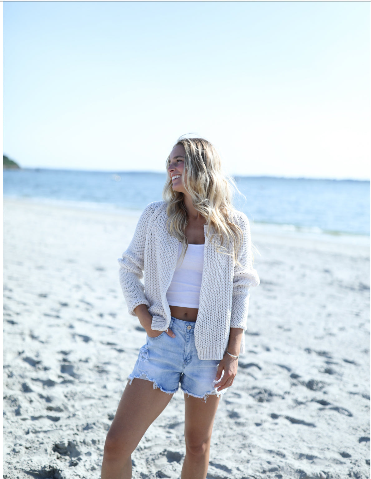 Rihanna Chunky Cardi