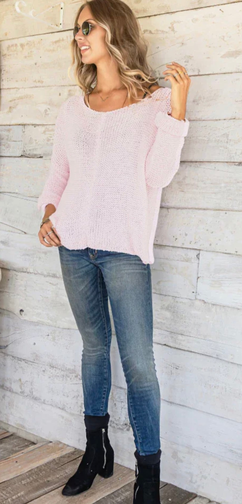 Key West Chunky Crew Sweater