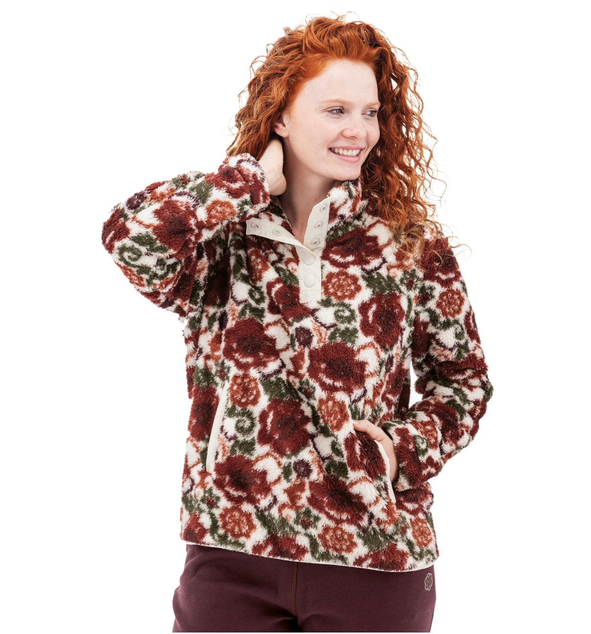 Equinox Print Fleece Top