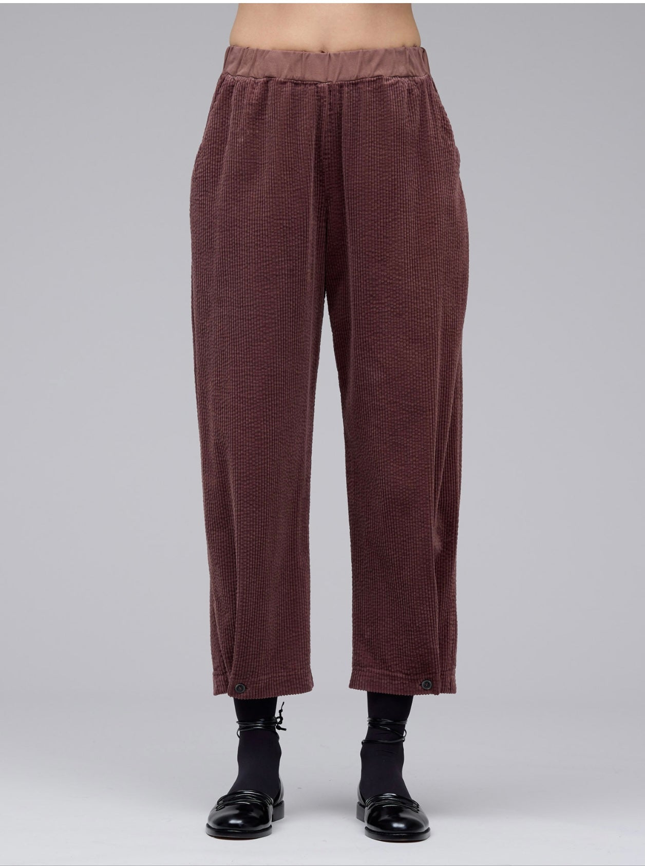 Button Pleat Pant