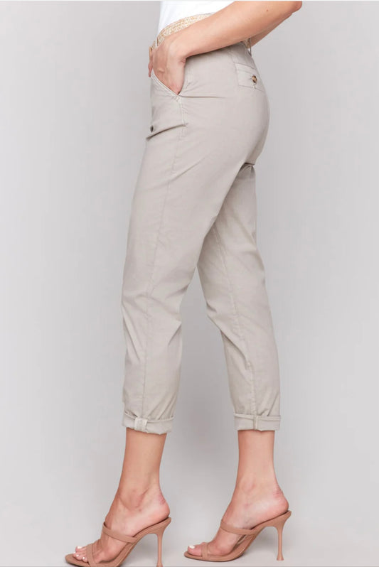 Slim Pant with Belt