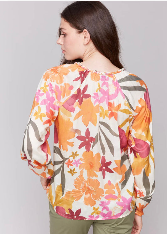 Raglan Popover Blouse