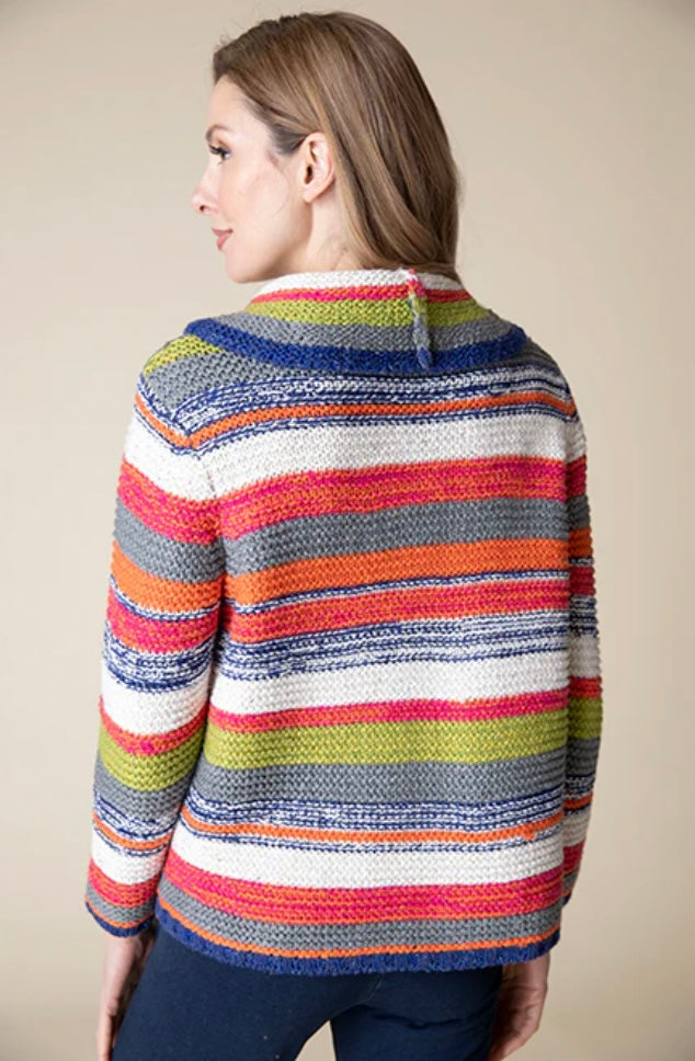 Rustic Stripes Sweater