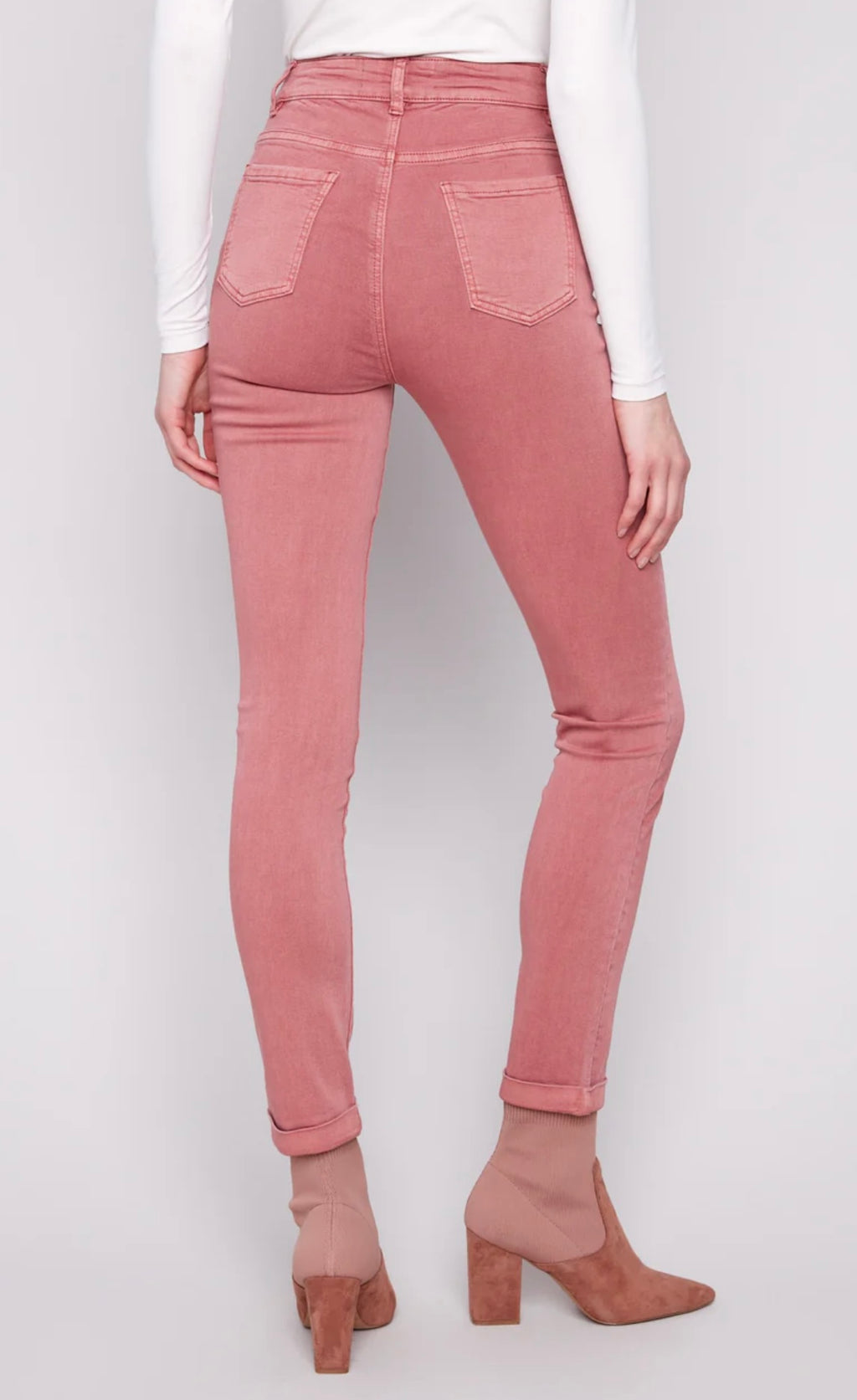 Cuffed Slim Twill Pat