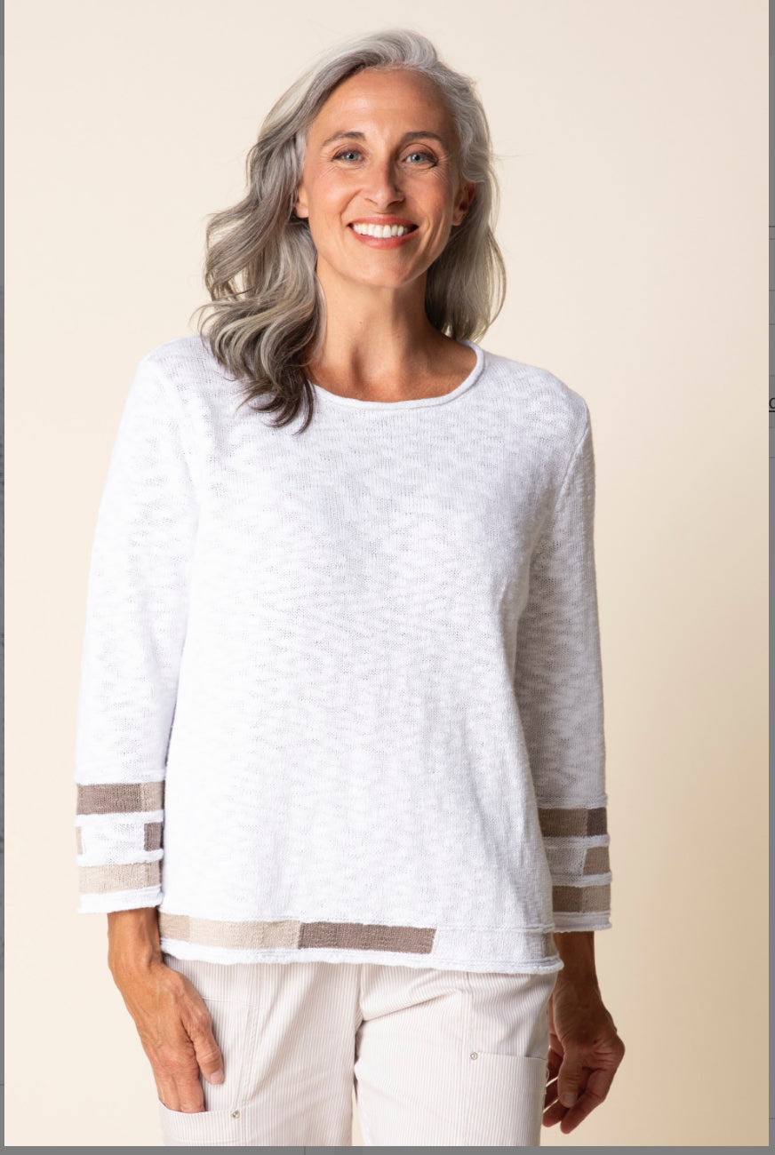 Boardwalk Mosaic Pullover