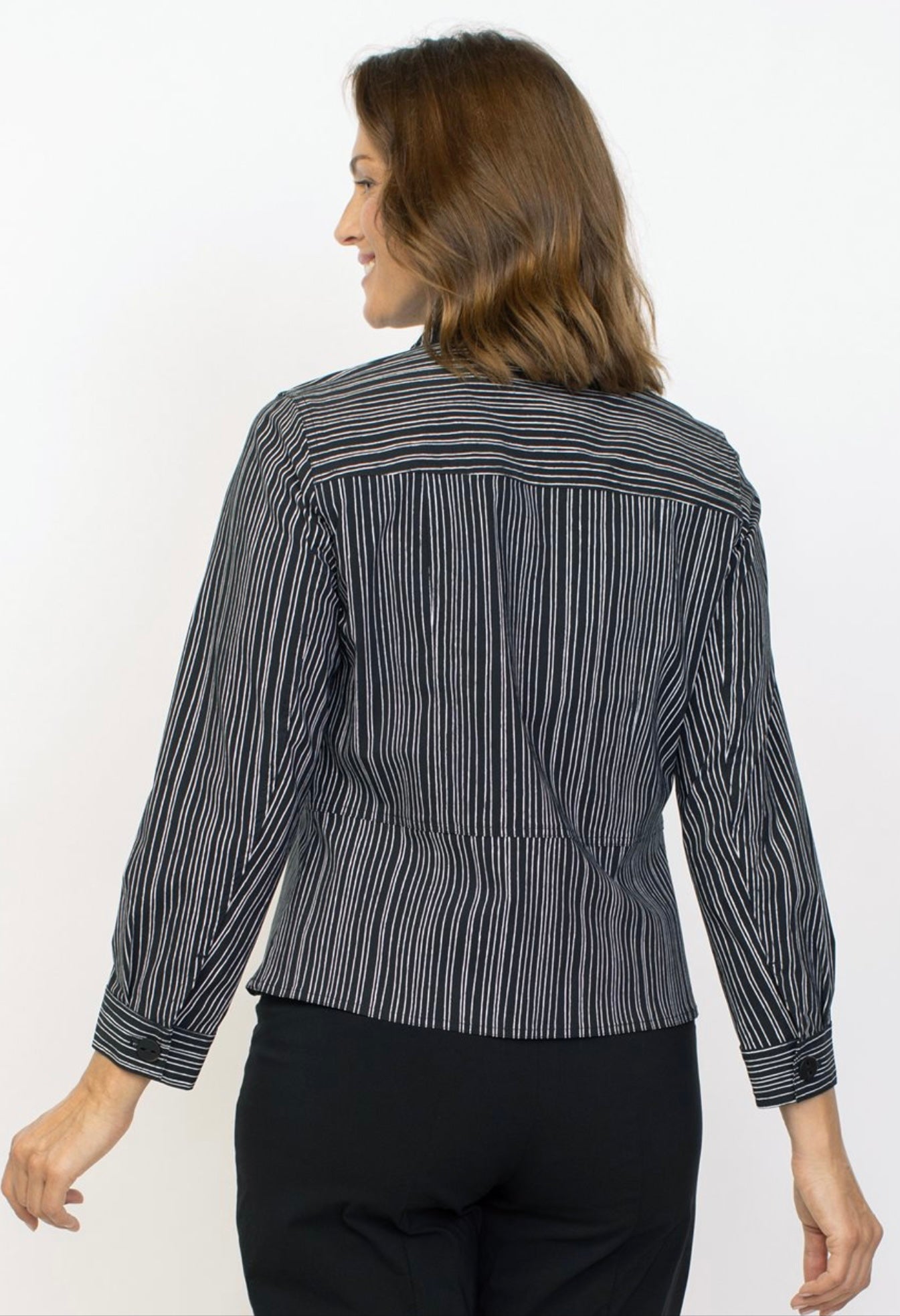 Power Stretch Striped Jacket