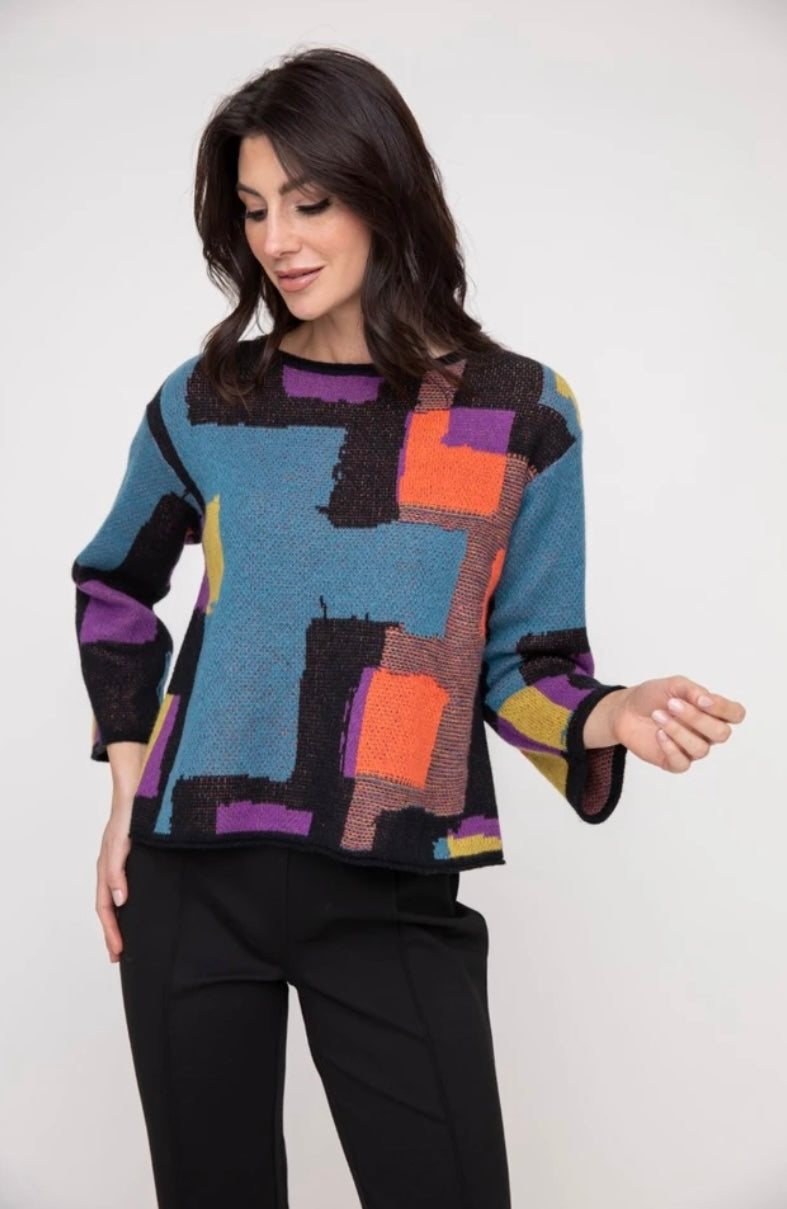 Collage Swing Pullover