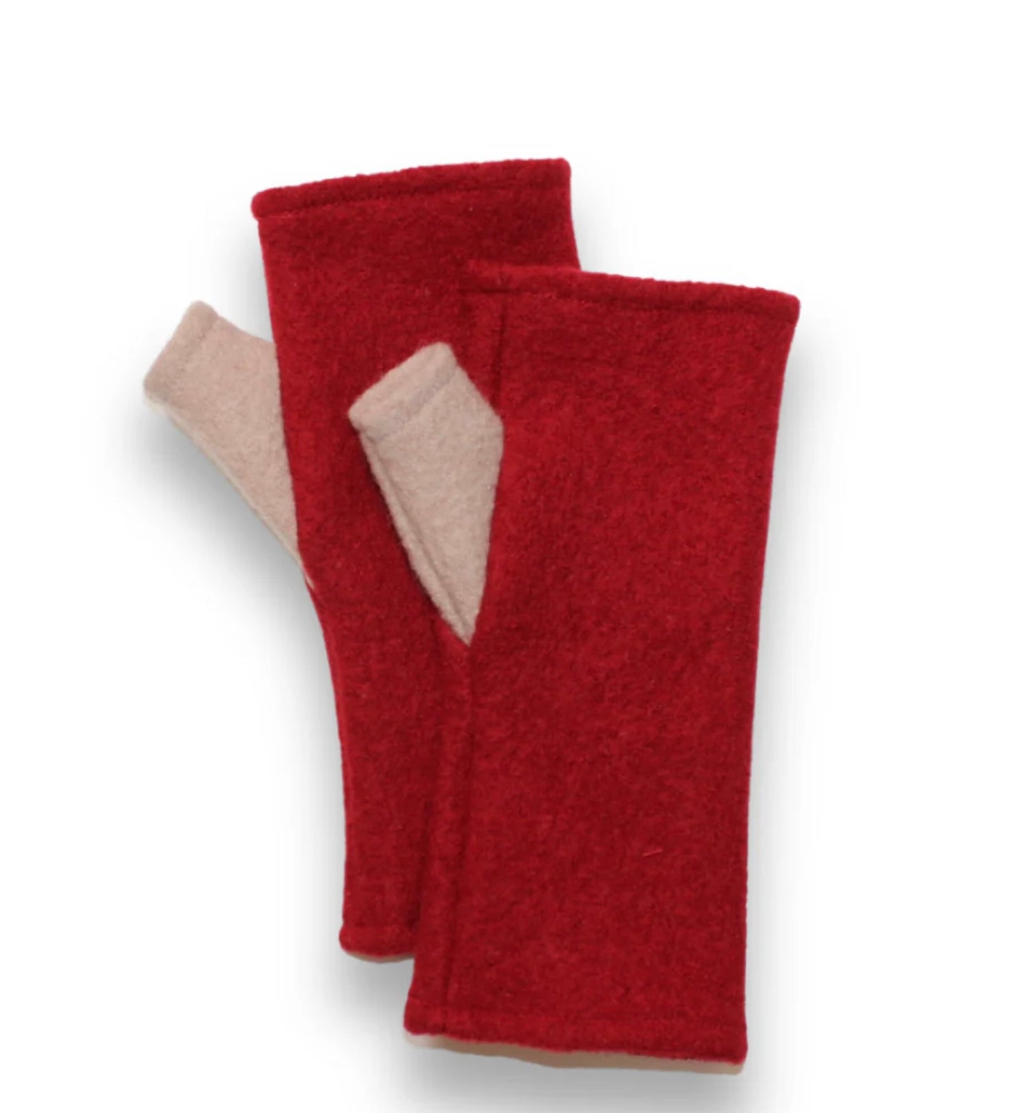 Two Tone Wool Gloves