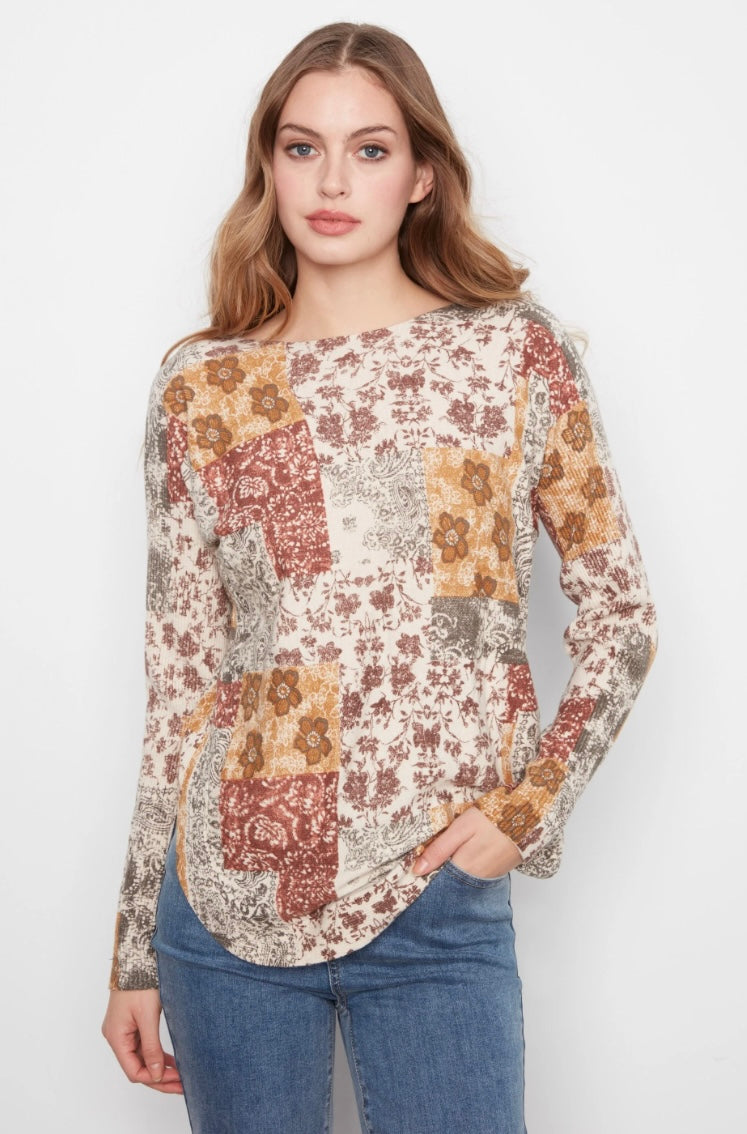 L/S Drop Shoulder Sweater