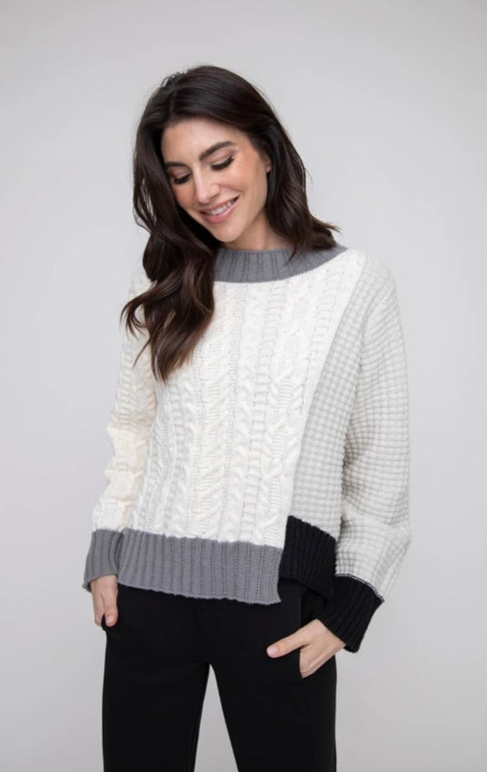 Cozy Mixed Stitch Sweater