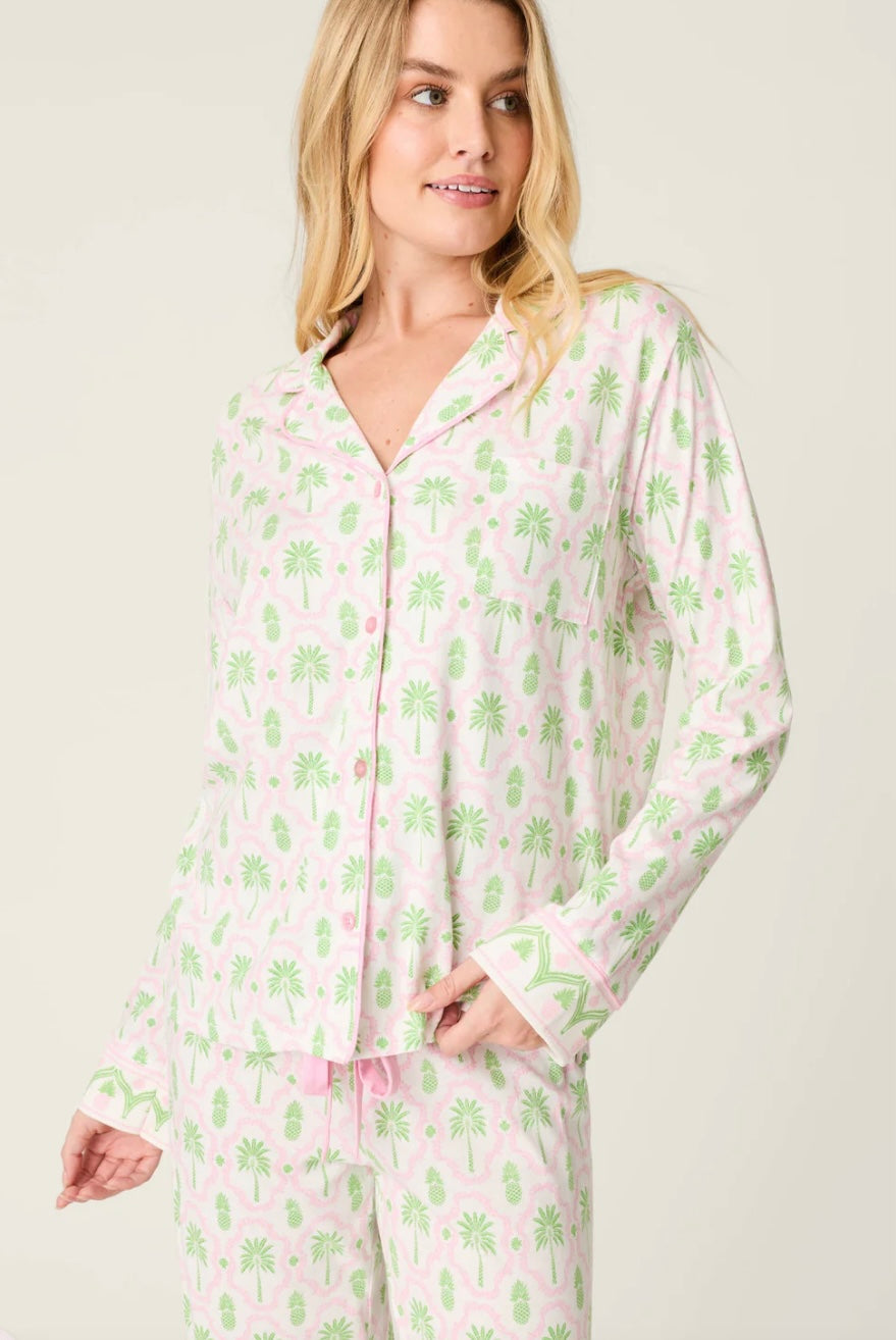 L/S Palm Tree Top