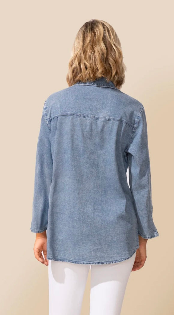 Zip Sleeve Shirt