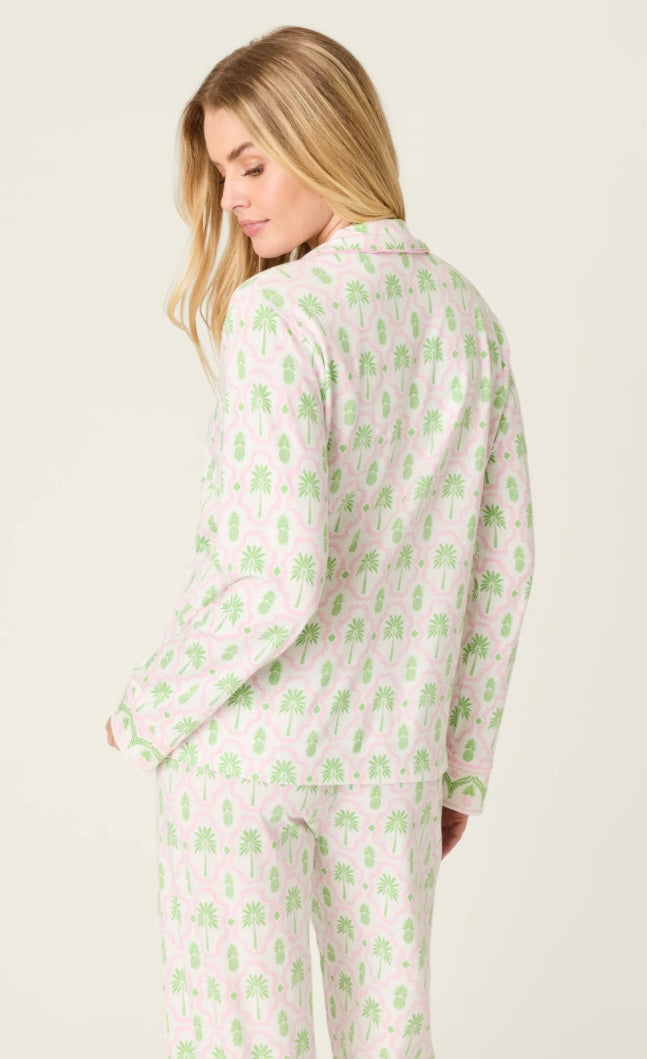 L/S Palm Tree Top