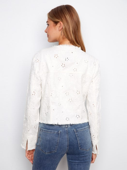 Eyelet Ring Spun Jacket