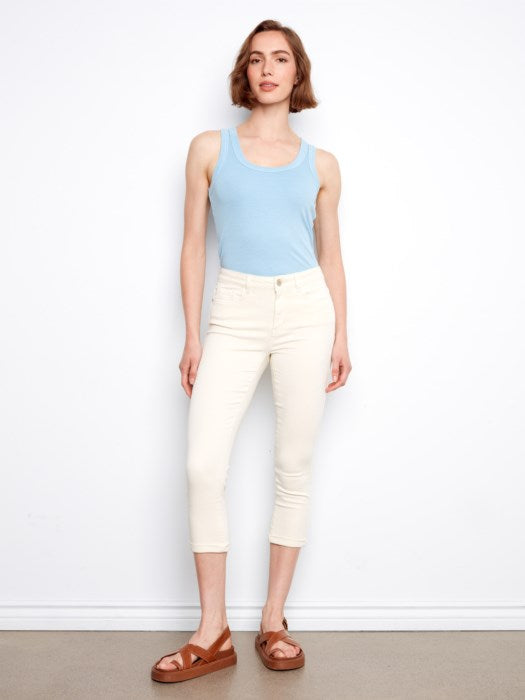 Slim Leg Twill Pant w/Cuff