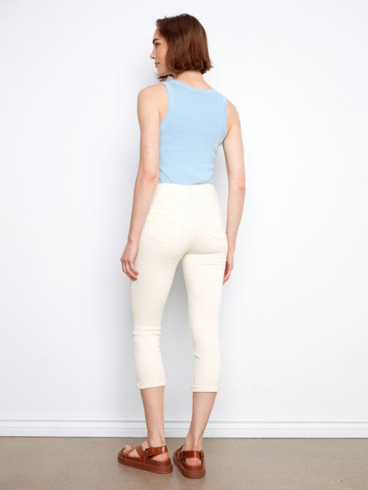 Slim Leg Twill Pant w/Cuff