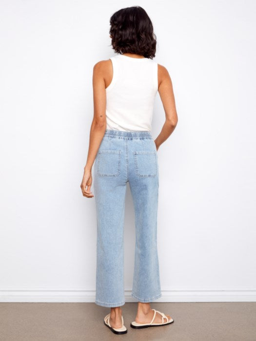 Wide Leg Denim Pant