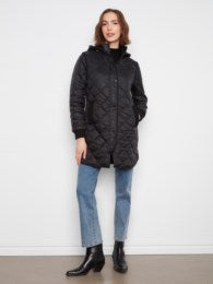 Puffer W/Sweater Rib