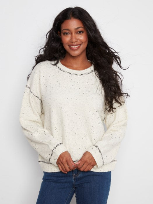 L/S Drop Shoulder Sweater