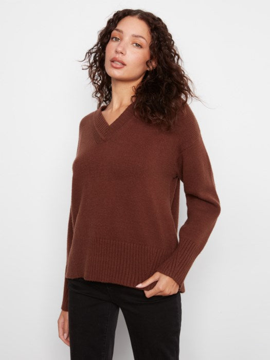 L/S VNeck Sweater