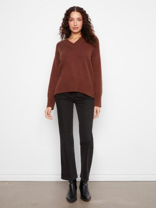 L/S VNeck Sweater