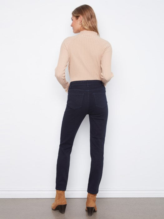 Twill Slim Leg Pant