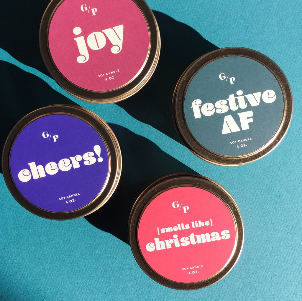 [Smells Like] Christmas Just Because 4 oz. Candle Tin