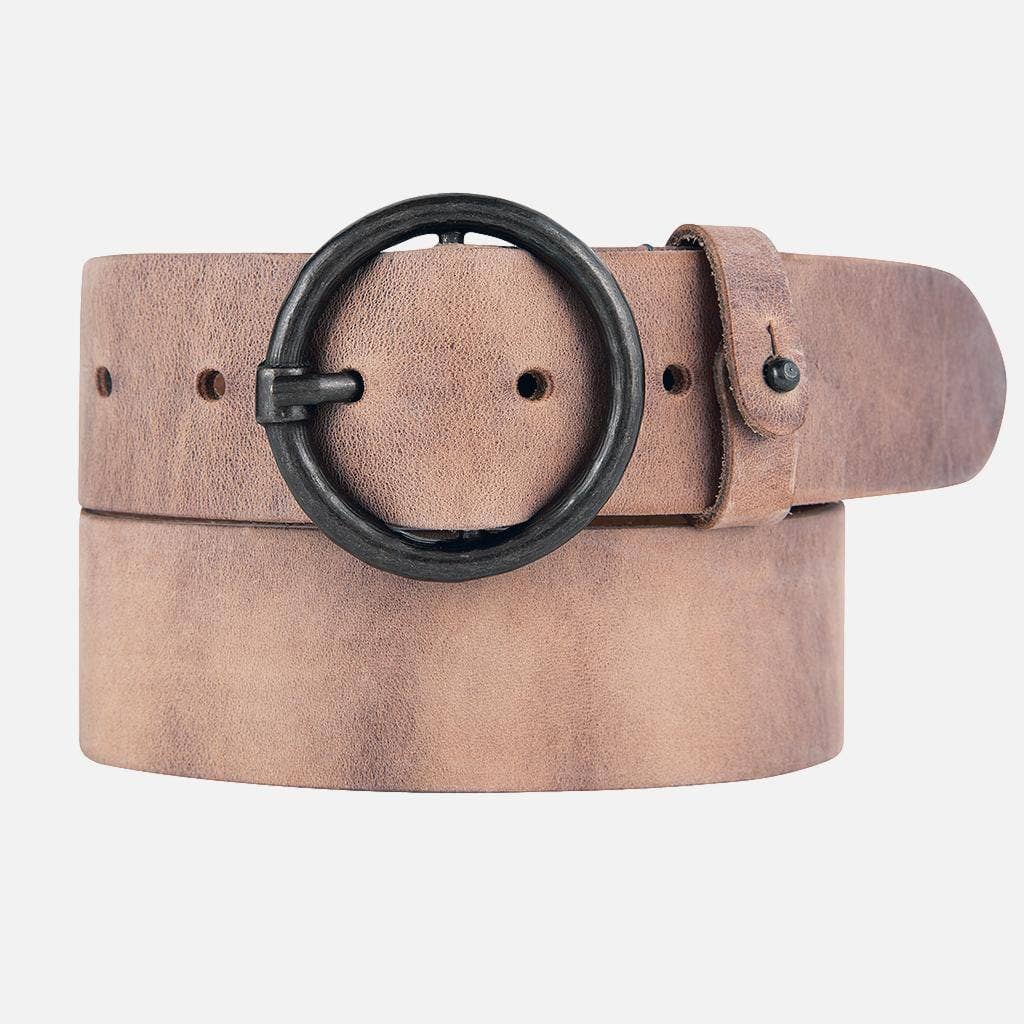 Pip | Vintage Full-Grain Leather Belt for Women