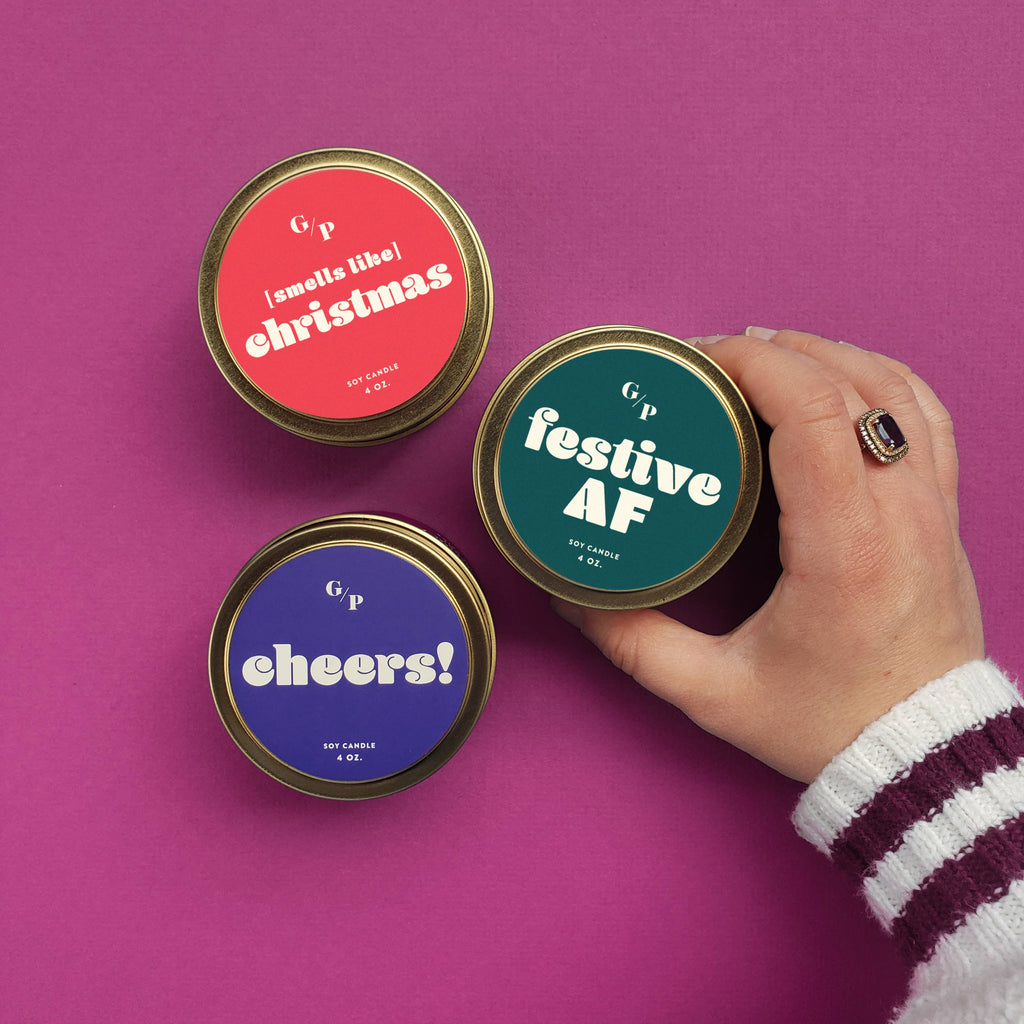 [Smells Like] Christmas Just Because 4 oz. Candle Tin