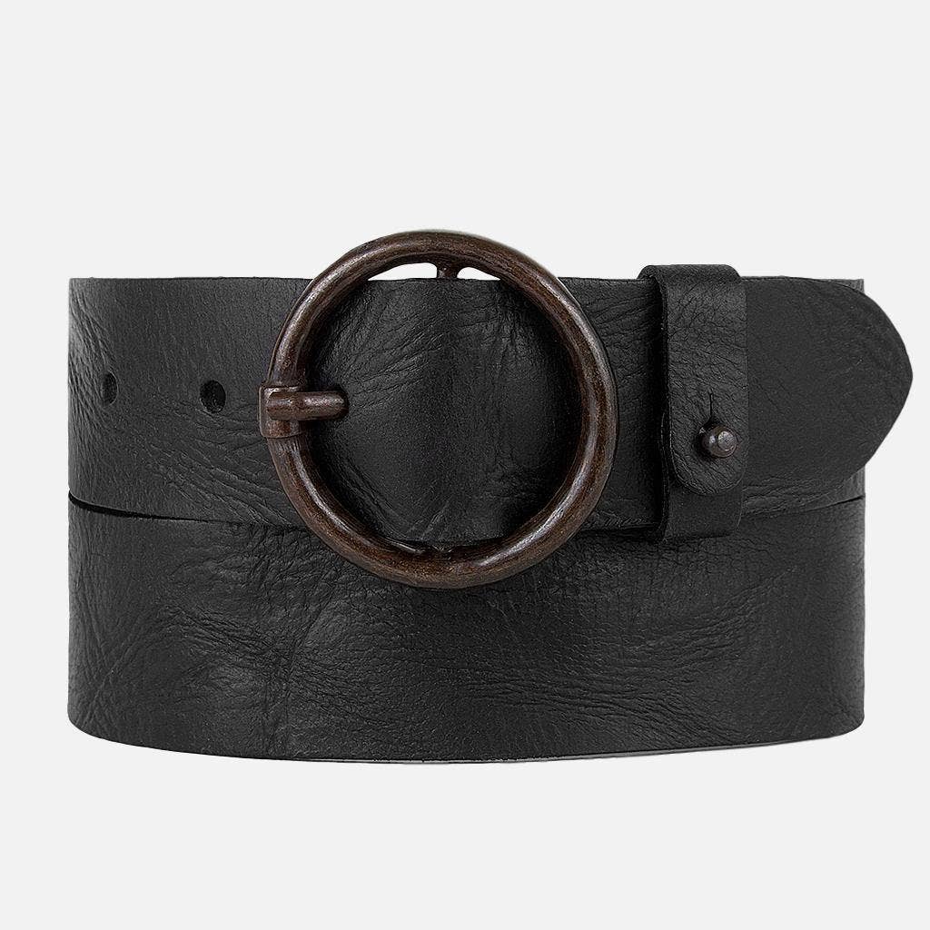 Pip | Vintage Full-Grain Leather Belt for Women