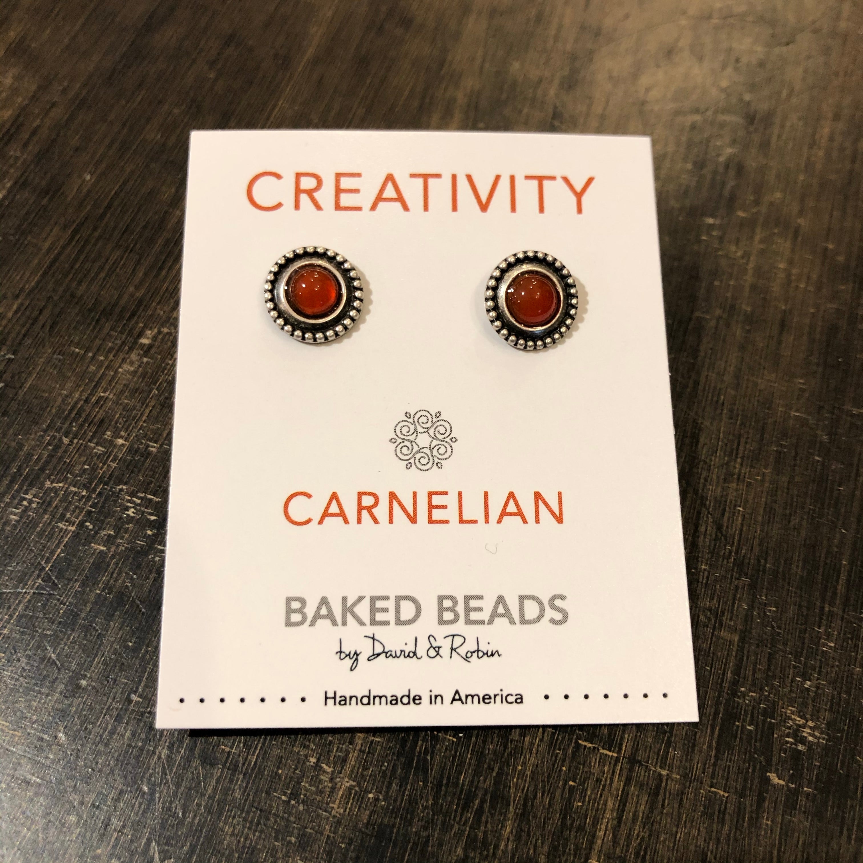 Baked Beads Powerstone Earrings