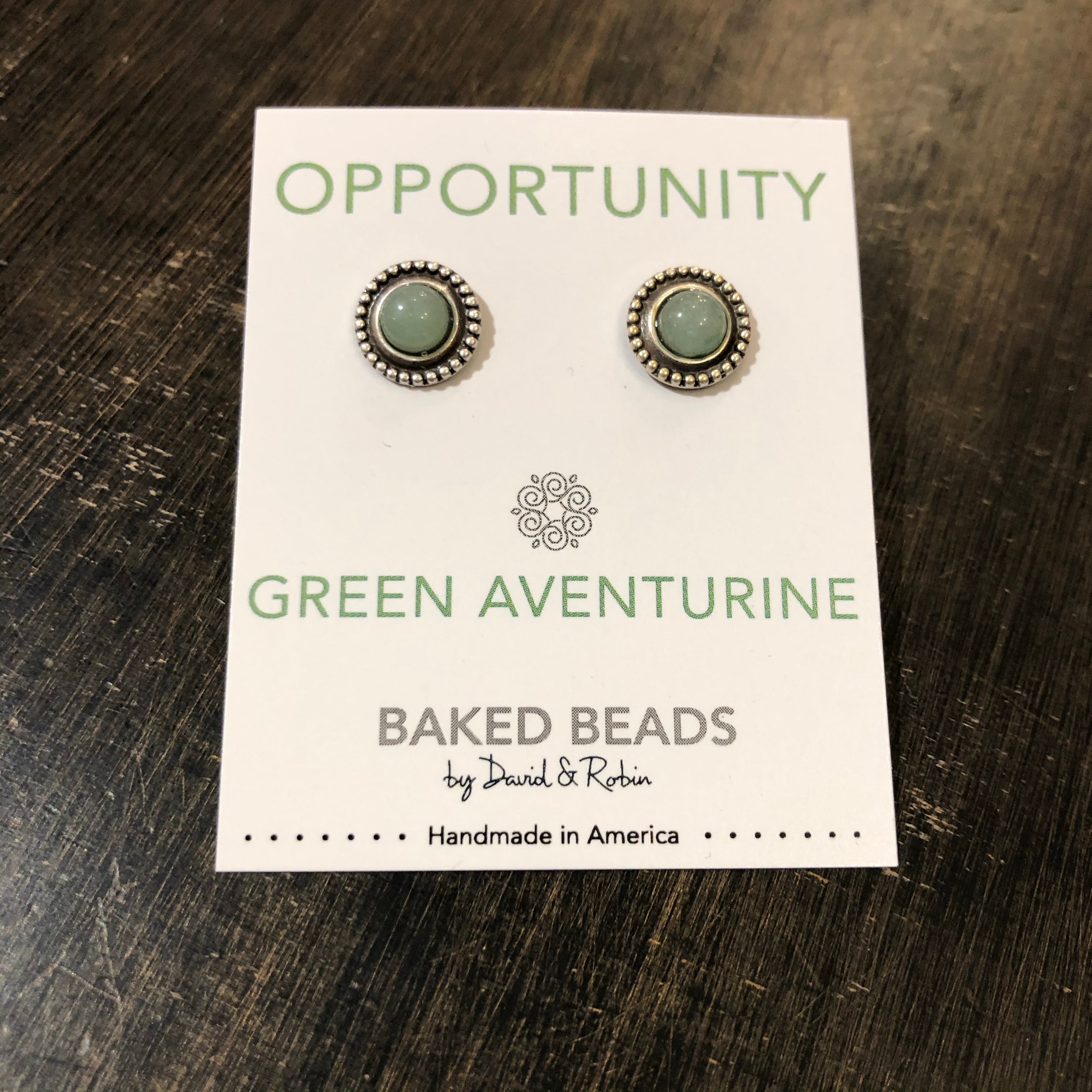 Baked Beads Powerstone Earrings