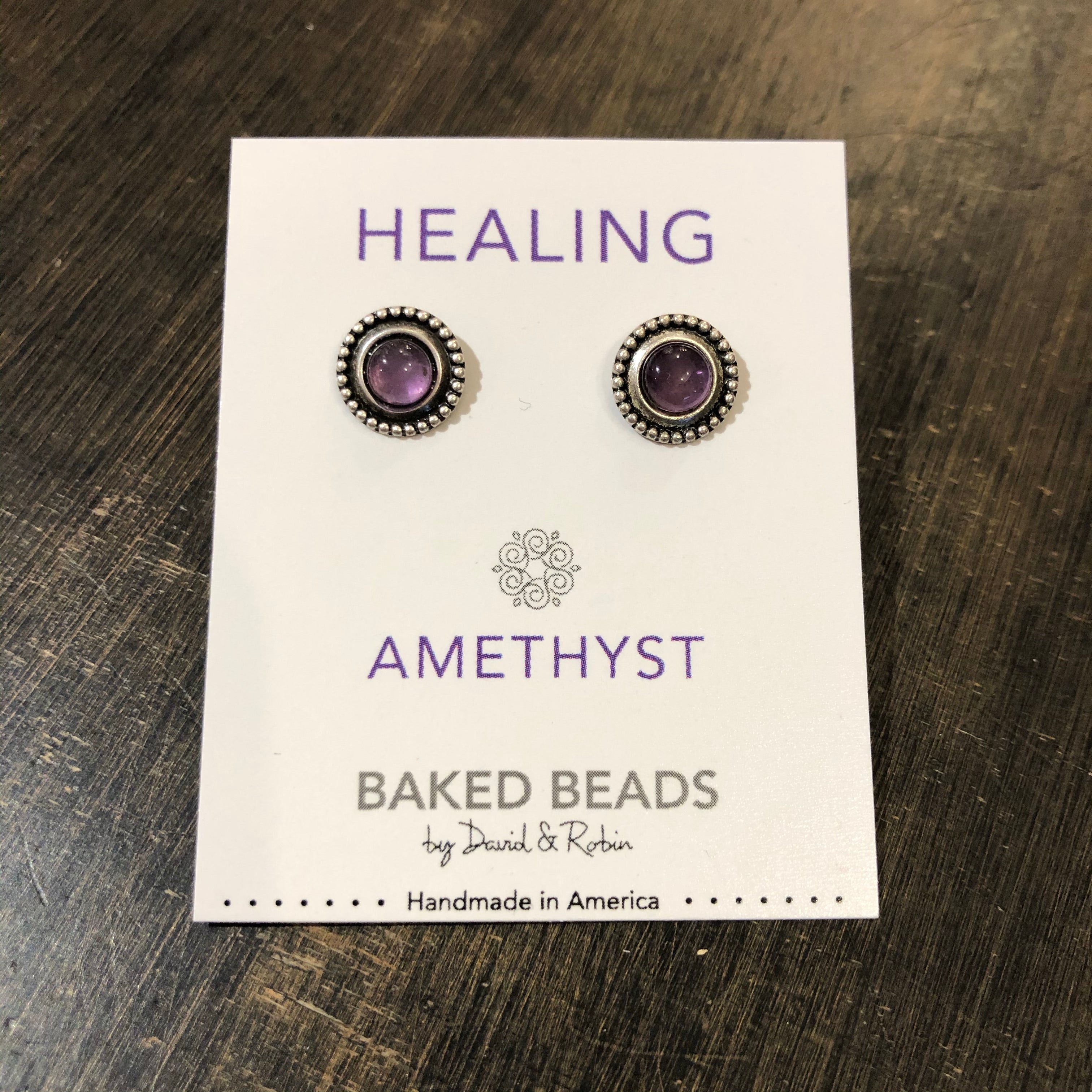 Baked Beads Powerstone Earrings
